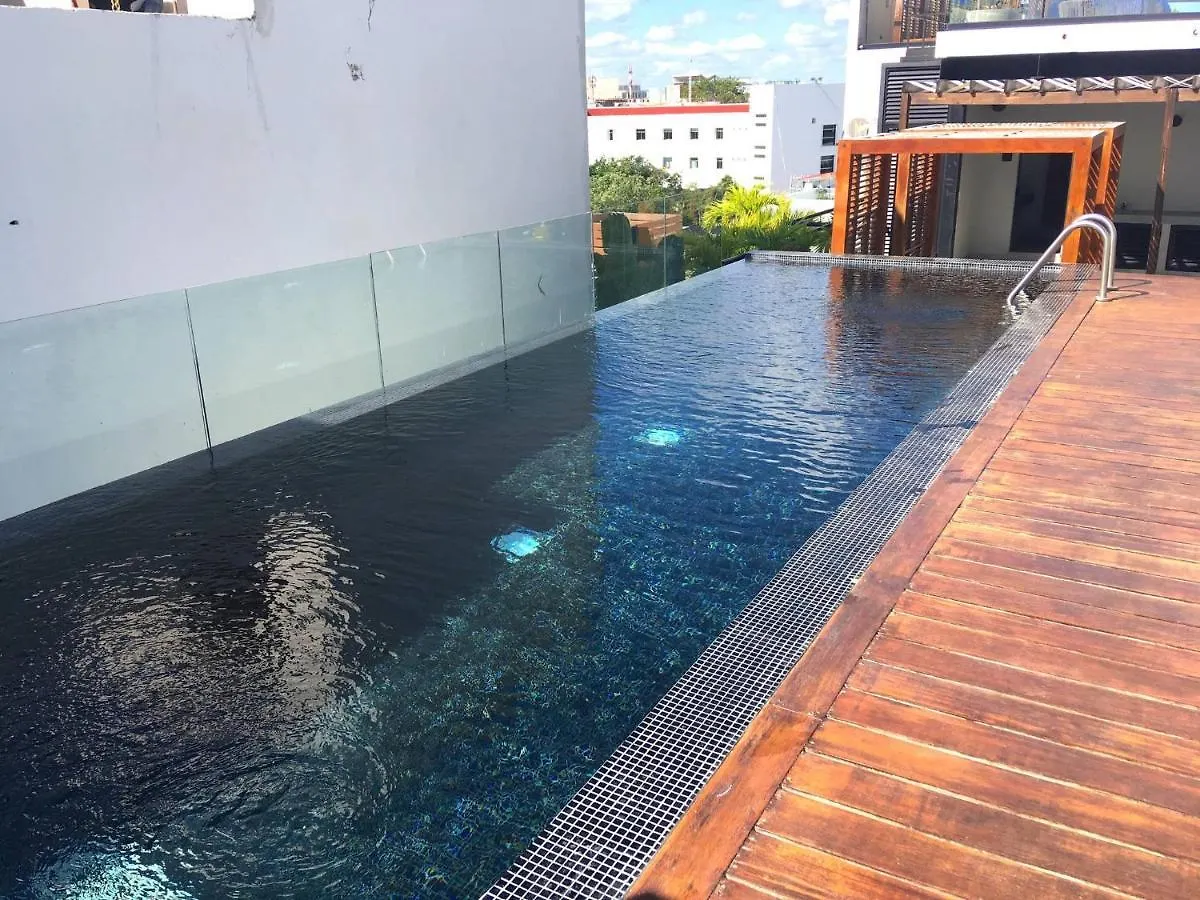 It Residence, Top Location, Luxury 2 Bedroom Two Roof Pools Beach Club Included Playa del Carmen Vakantiehuis